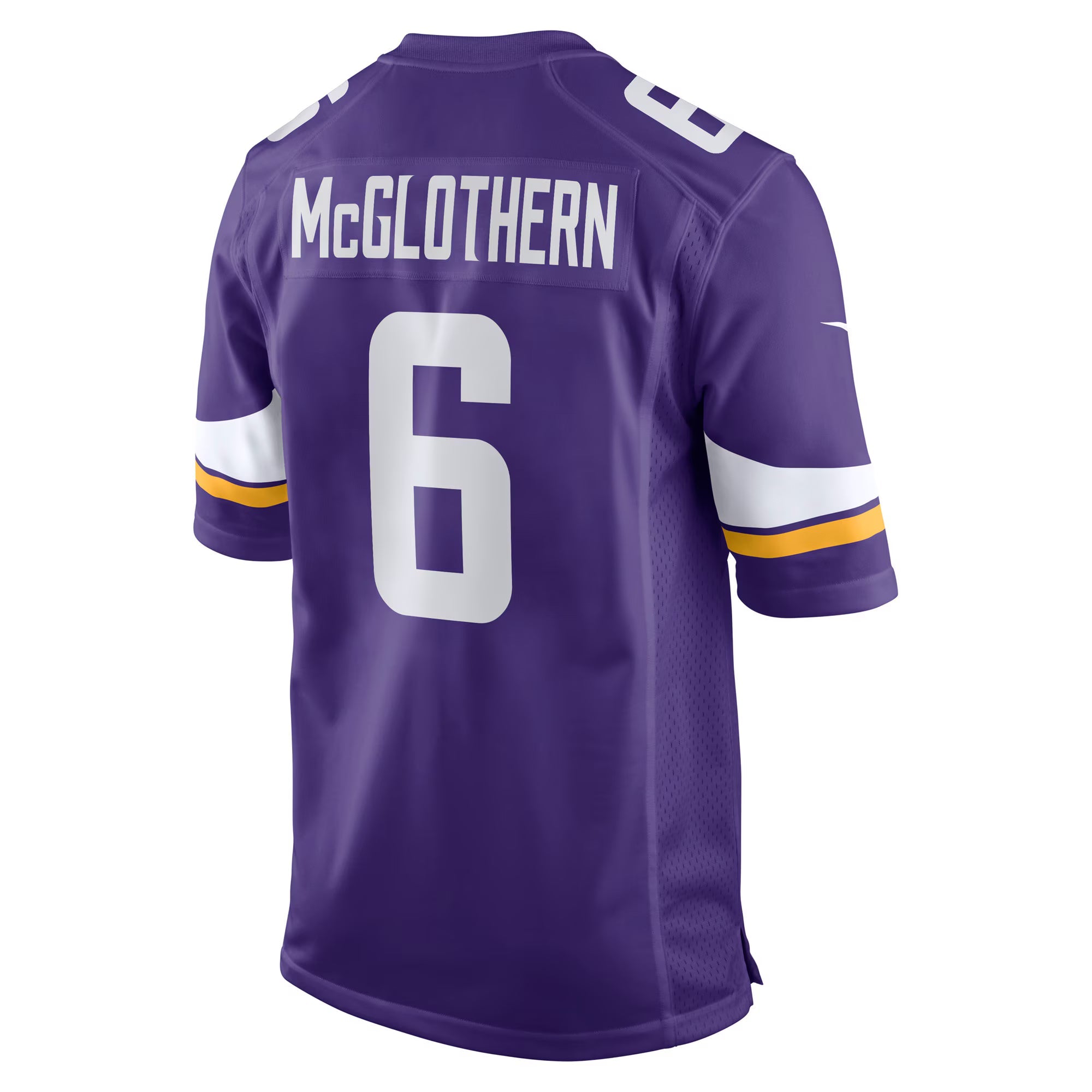 Minnesota Vikings Dwight McGlothern Purple Team Game Jersey