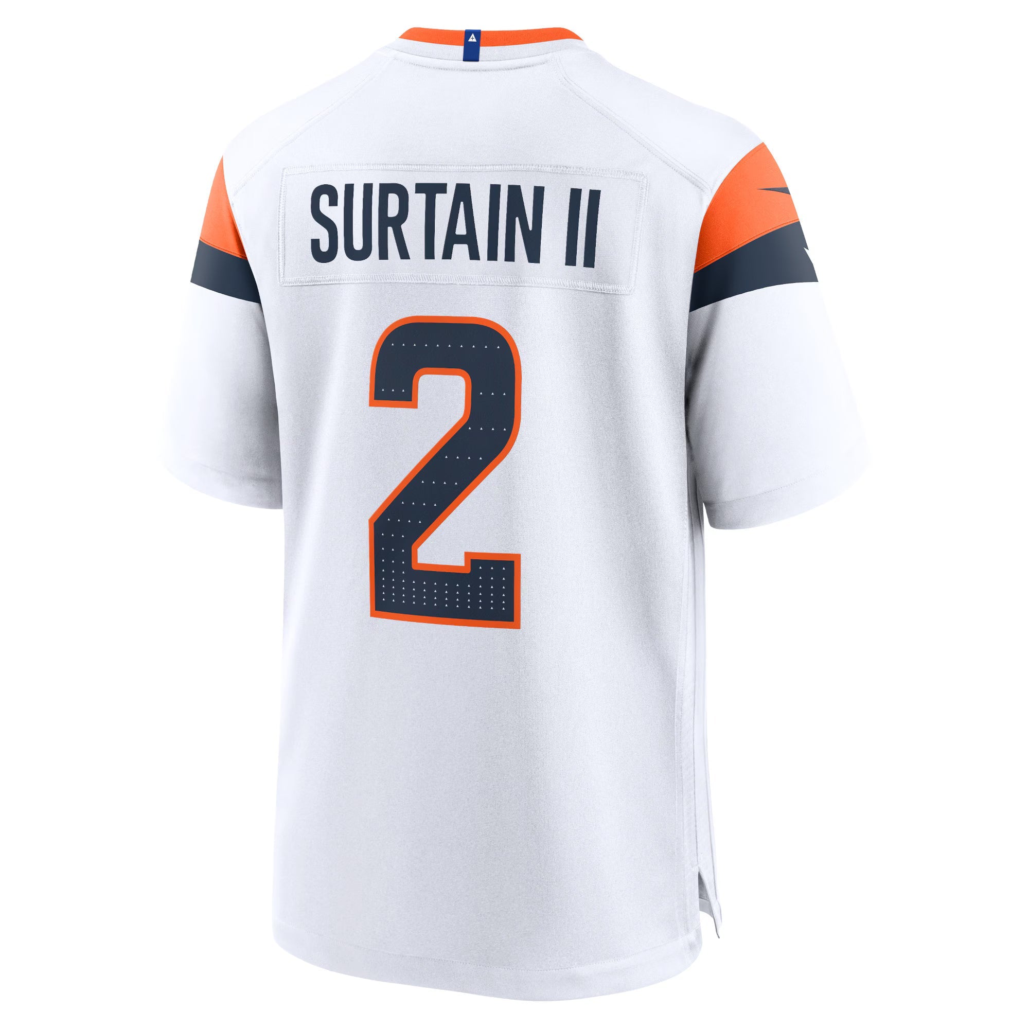Denver Broncos Patrick Surtain II White Mile High Collection Game Jersey