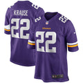 Minnesota Vikings Paul Krause Purple Game Retired Player Jersey