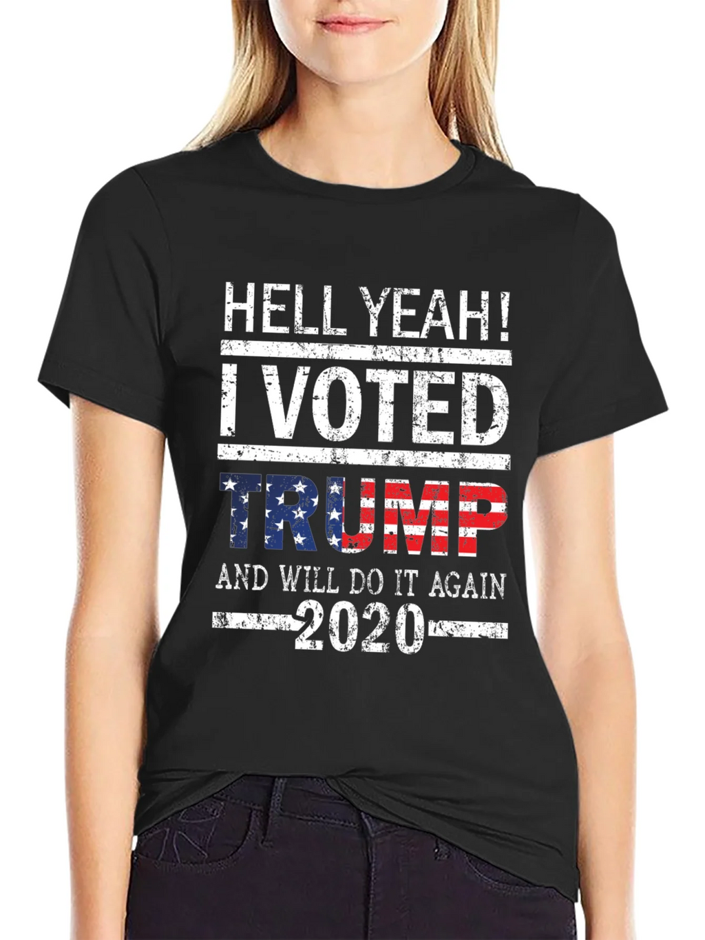 Hell Yeah! I Voted Trump 2020 T-Shirt