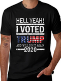 Hell Yeah! I Voted Trump 2020 T-Shirt