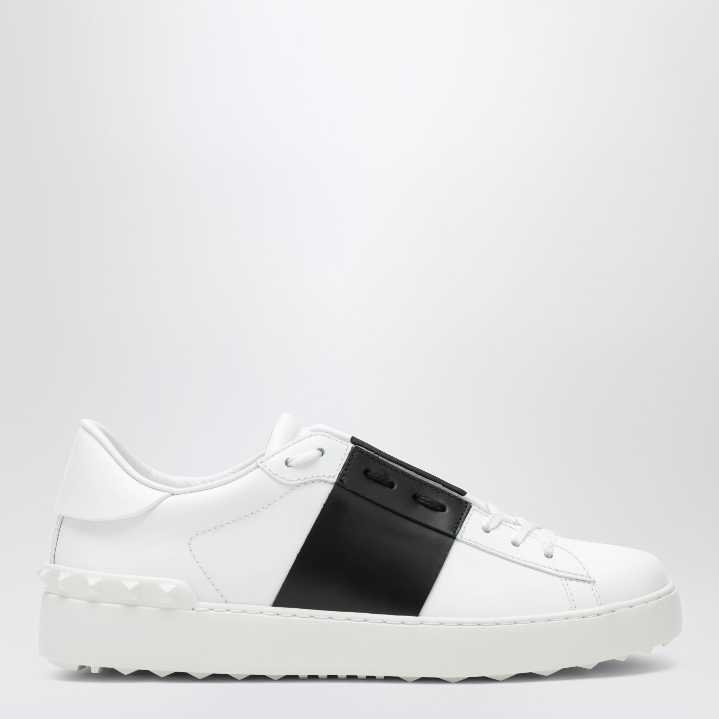 Valentino Garavani Open Sneakers In White/Black Men