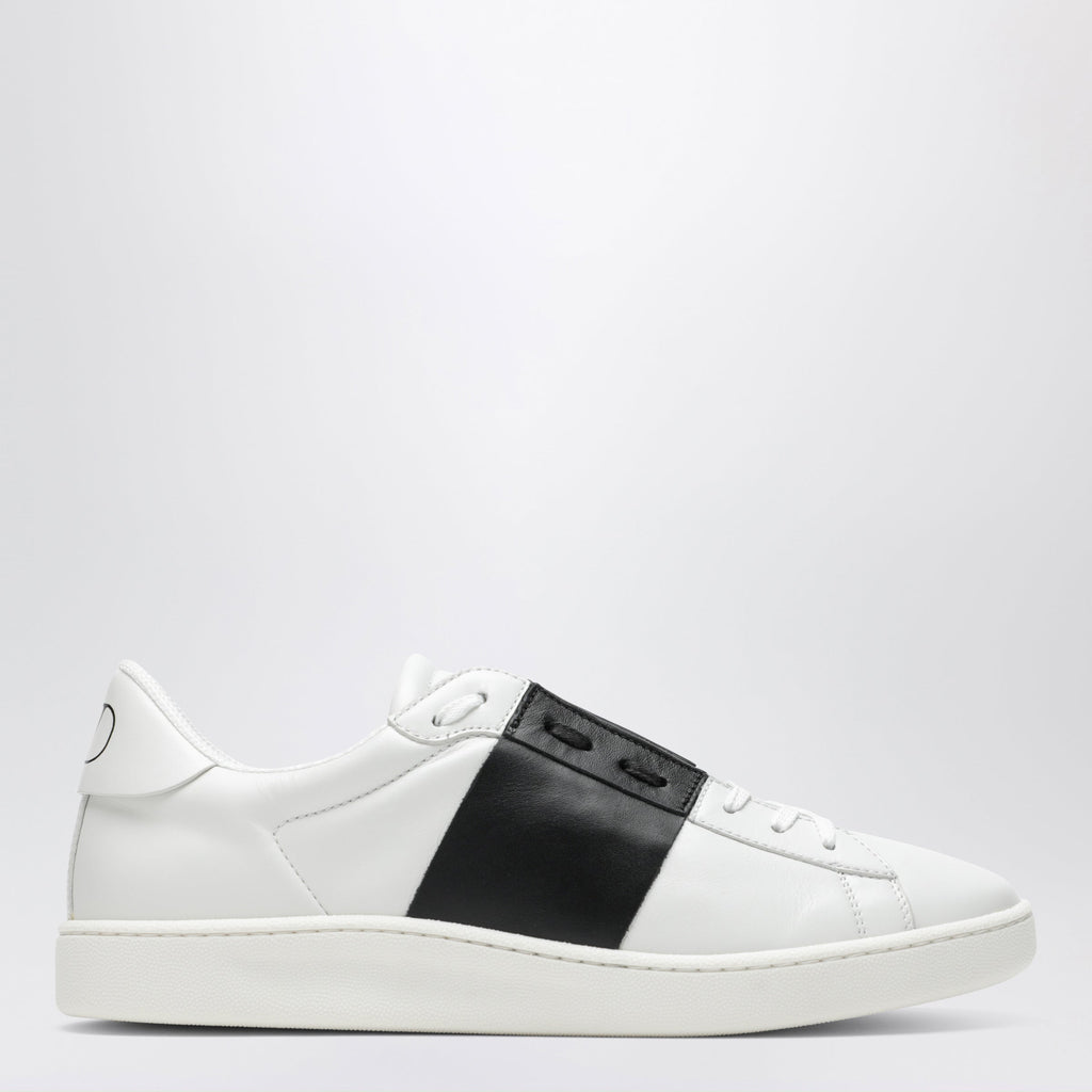 Valentino Garavani Open Royco Nappa Calfskin Sneakers In White/Black Men