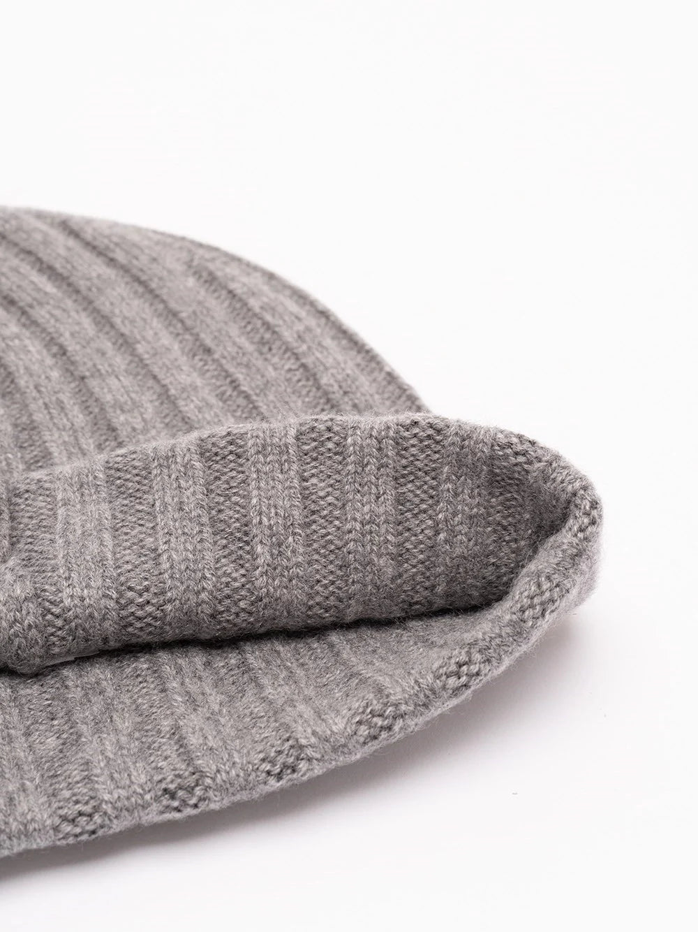 Brunello Cucinelli Men Cashmere Rib Knit Beanie