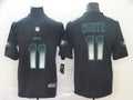 Men's Philadelphia Eagles Carson Wentz #11 Black Replica Game Jersey1