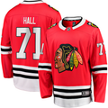 Men's Chicago Blackhawks Taylor Hall #71 Red Home Breakaway Player jersey
