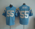 Men's San Diego Chargers Junior Seau Mitchell & Ness Blue Legacy Replica Jersey1