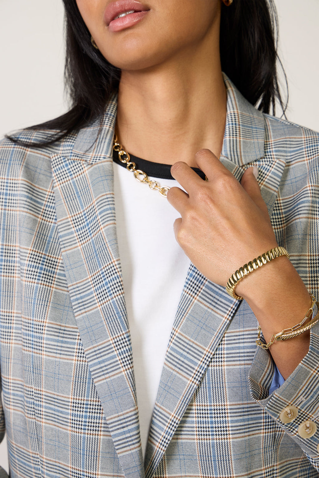 Women's Marcia Plaid Blazer