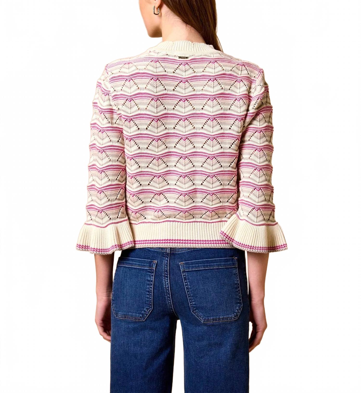 Women's Deedee Sweater In Ivory Multi