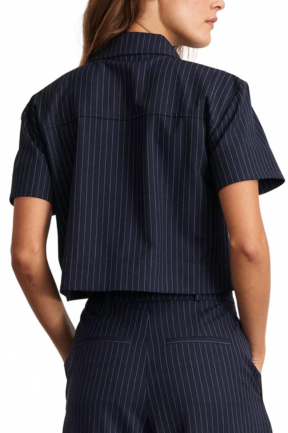 Evelyn Top In Navy