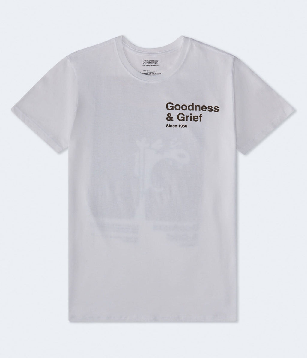 Aeropostale Snoopy The Scream Relaxed Graphic Tee