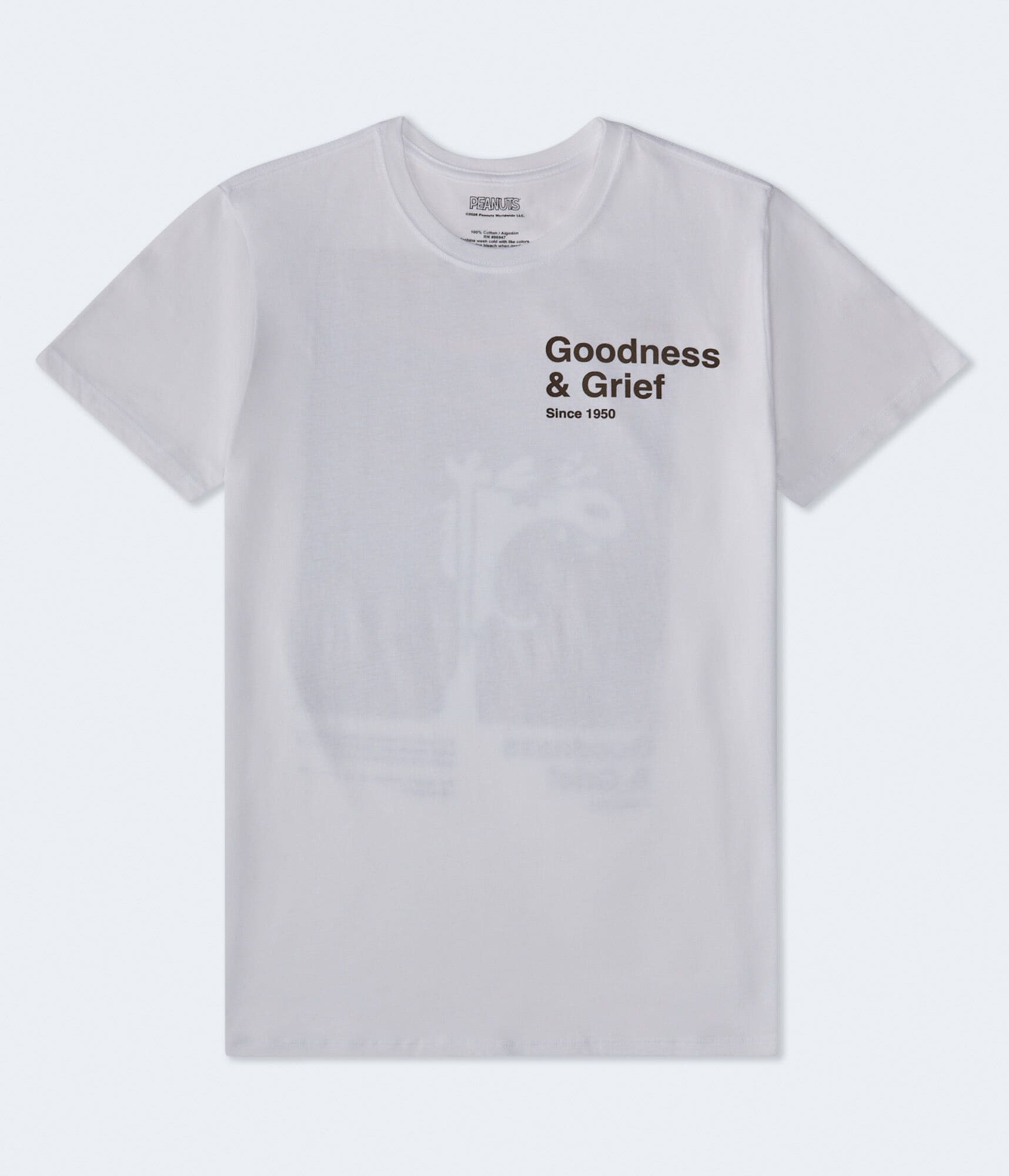 Aeropostale Snoopy The Scream Relaxed Graphic Tee