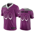 Custom1 Minnesota Vikings Purple Vapor Limited City Edition Jersey1 Stitched Jerseys Football Jerseys