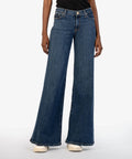 Margo Mid Rise Wide Leg Jeans In Quality Wash