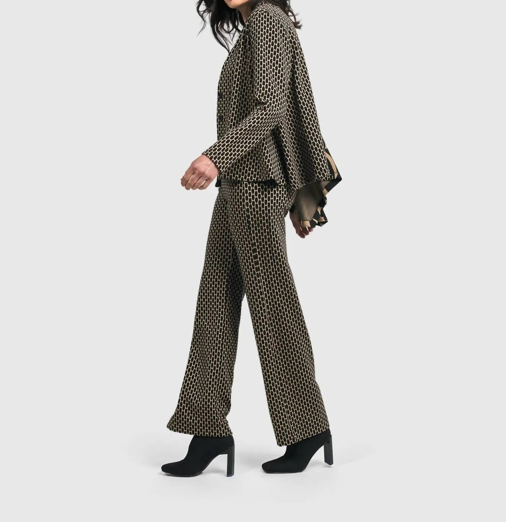 Brienne Mid Rise Trousers In Hive