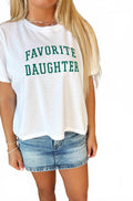 The Collegiate Tee In White