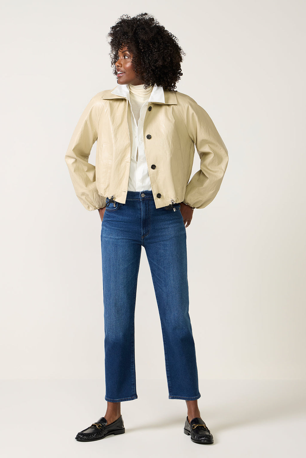 Women's Caia High Rise Straight Jean
