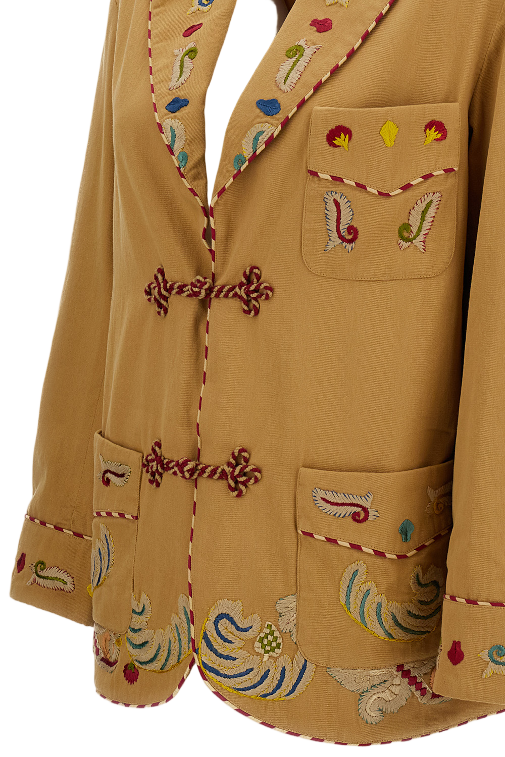Feather Runner Smoking Jacket