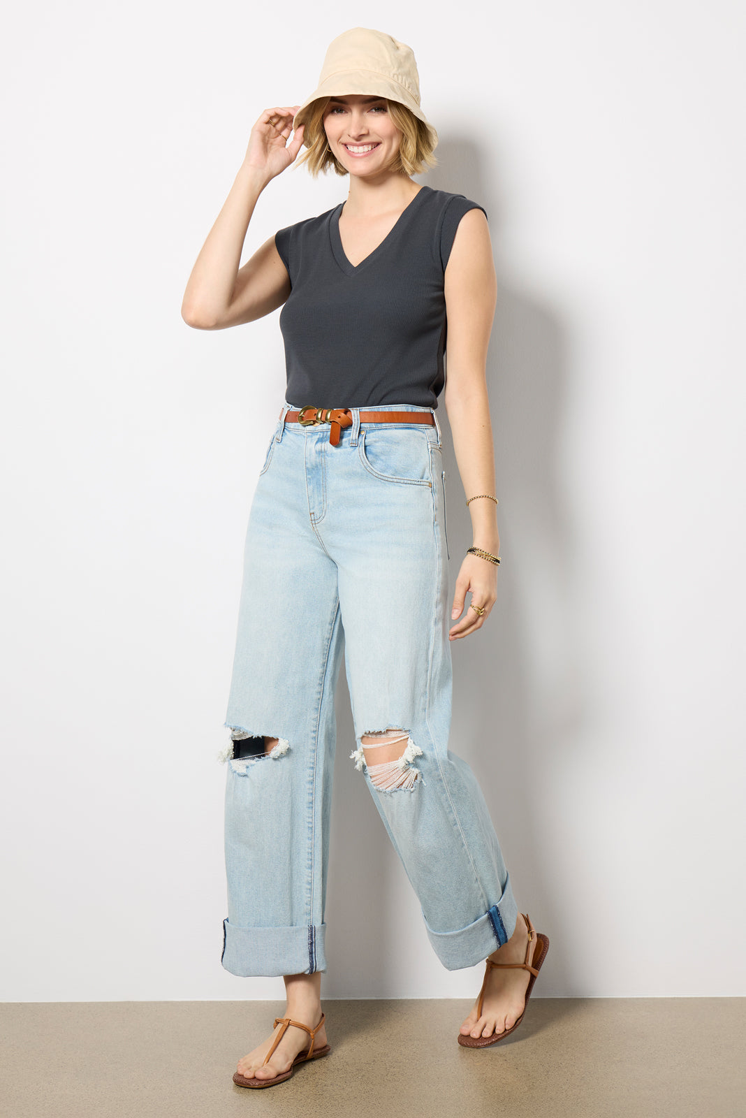Women's Oro Ribbed T-Shirt