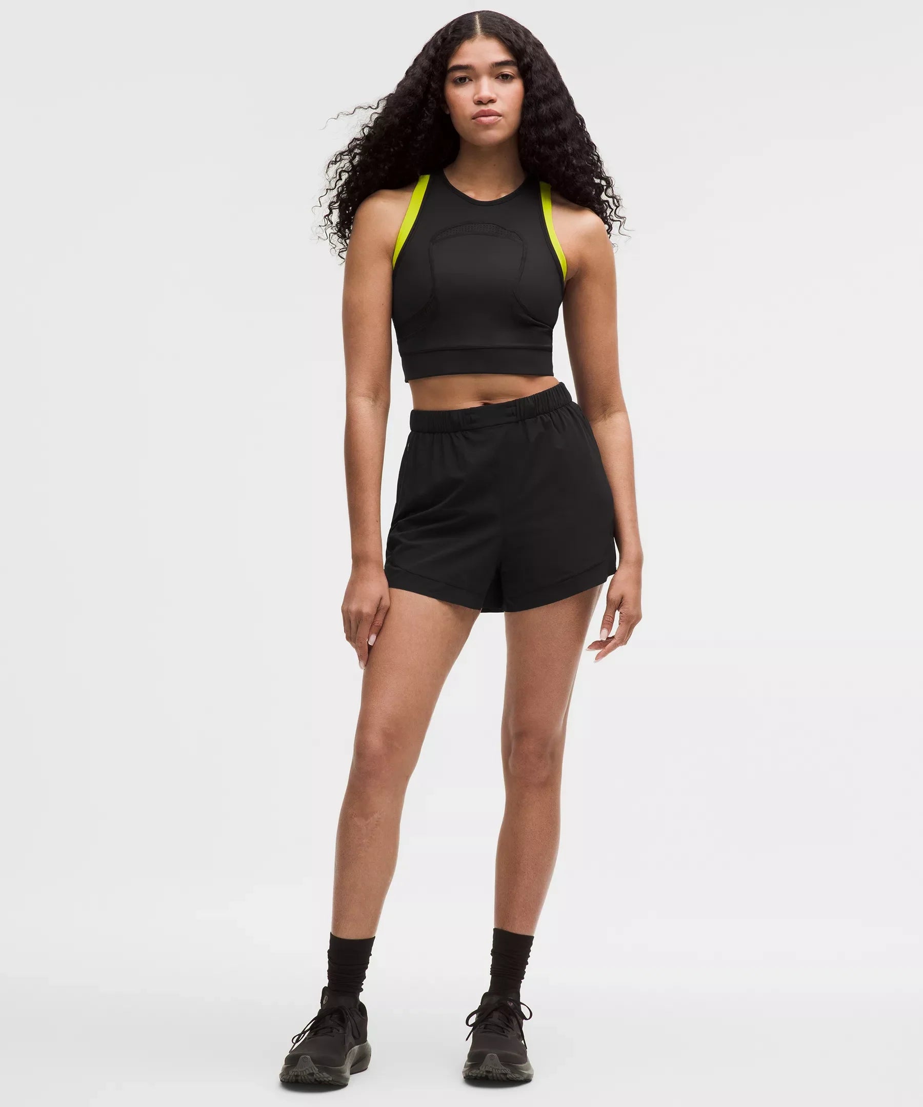 Mesh Cutout Tank Top