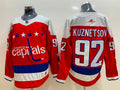 Men's Washington Capitals Evgeny Kuznetsov #92 Red Home Breakaway jersey