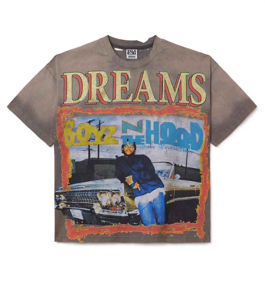 Men's Nostalgia Bling Tee In Beige