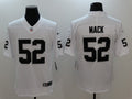 Men's Las Vegas Raiders Khalil Mack #52 White Game Player Jersey1