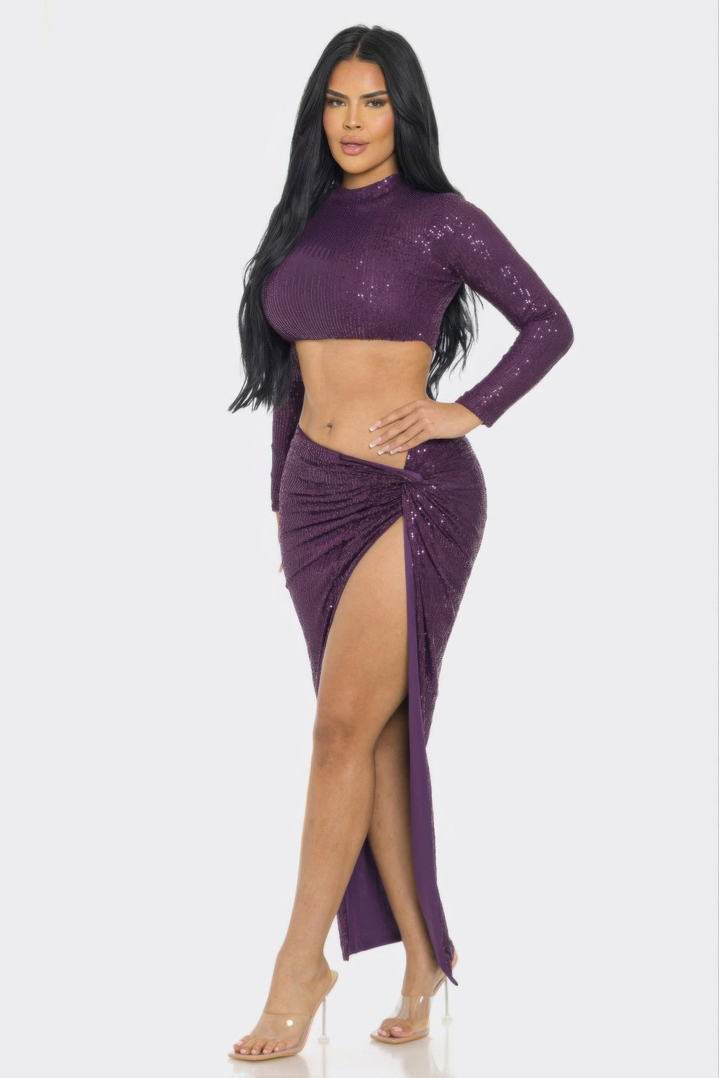 Sequence Top And Skirt Set