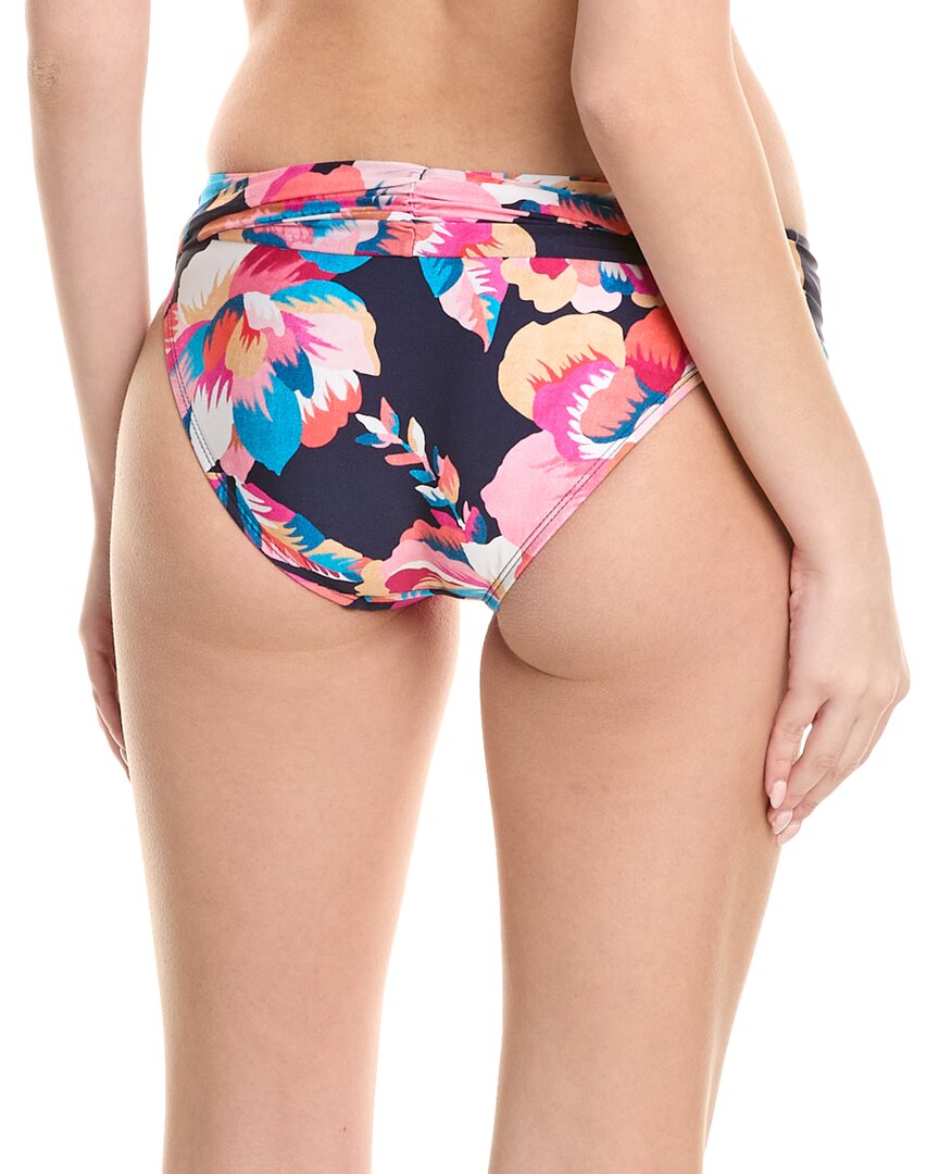 La Blanca Shirred Band Hipster Bikini Bottom