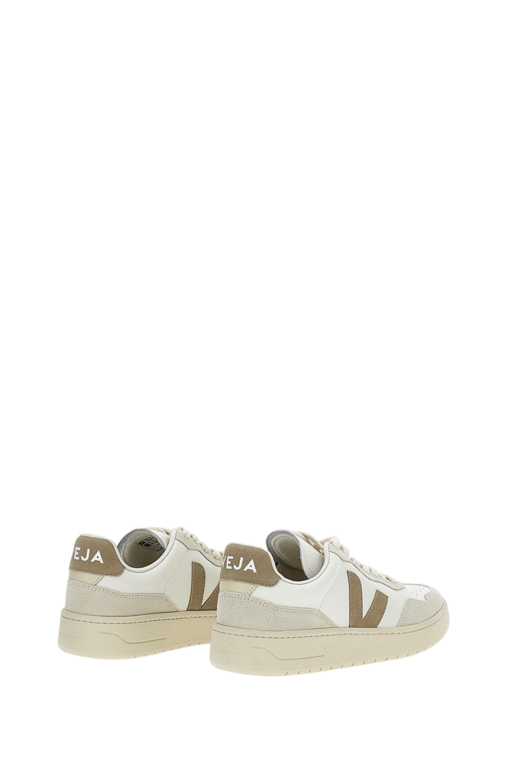 White V90 Leather Sneakers