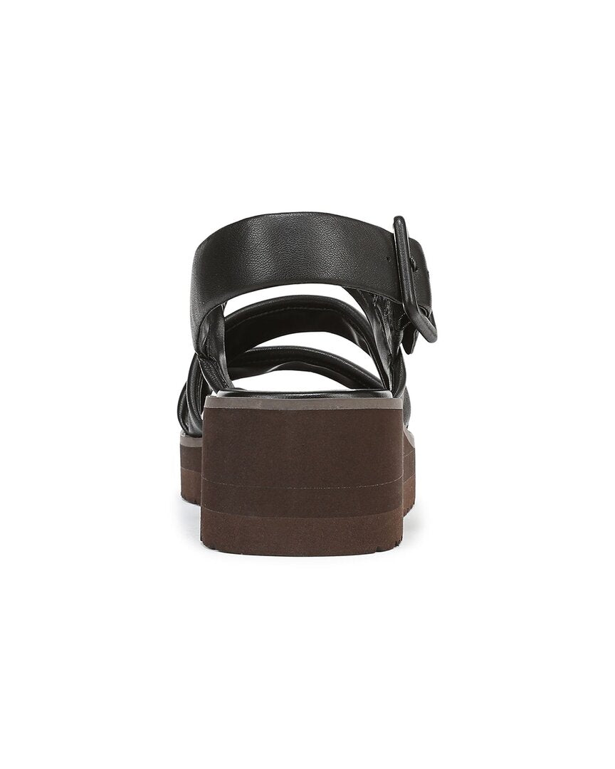 Vince Skylar Leather Wedge Sandal