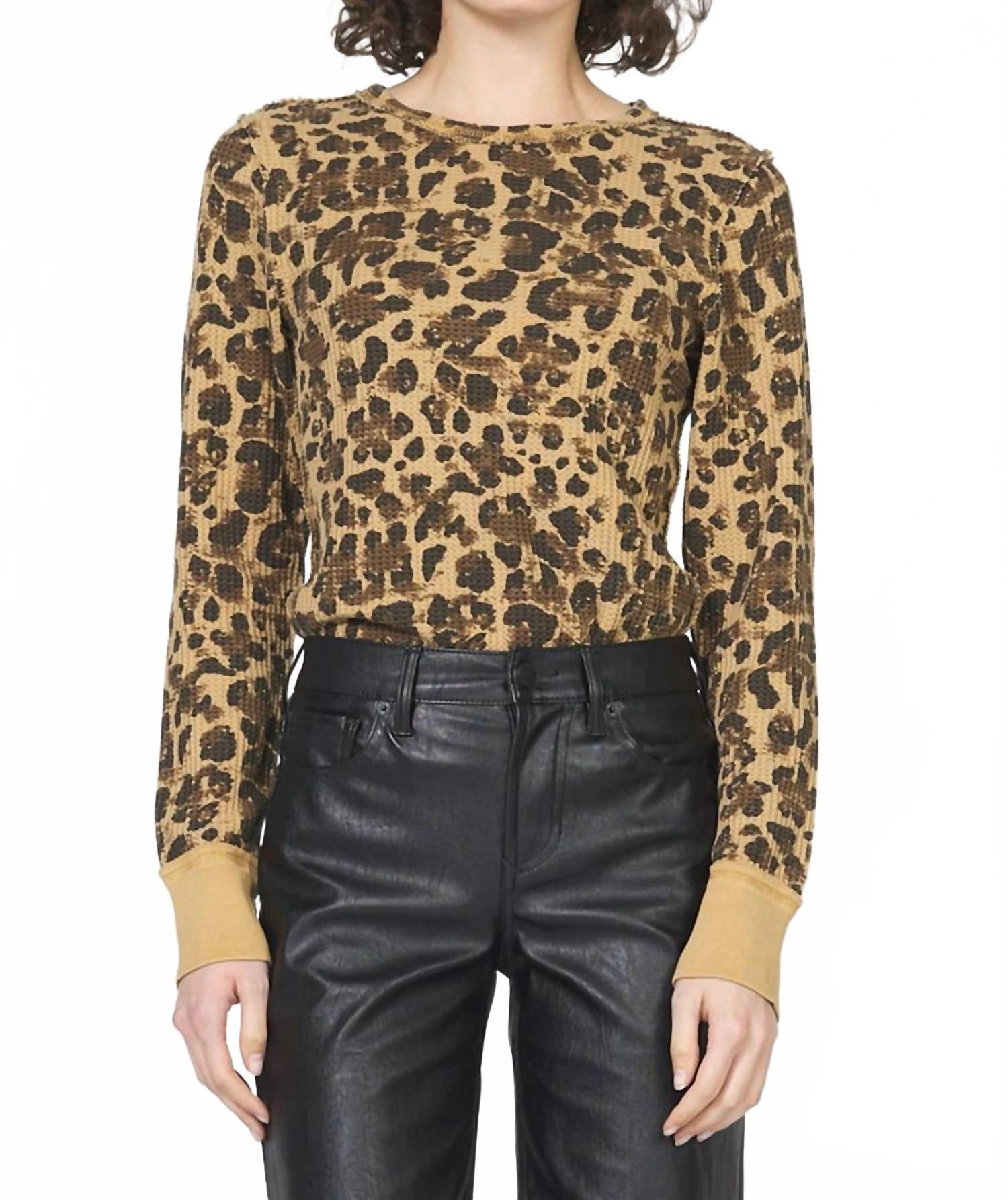 Ania Top In Leopard