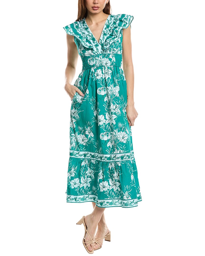 Garrie B Midi Dress
