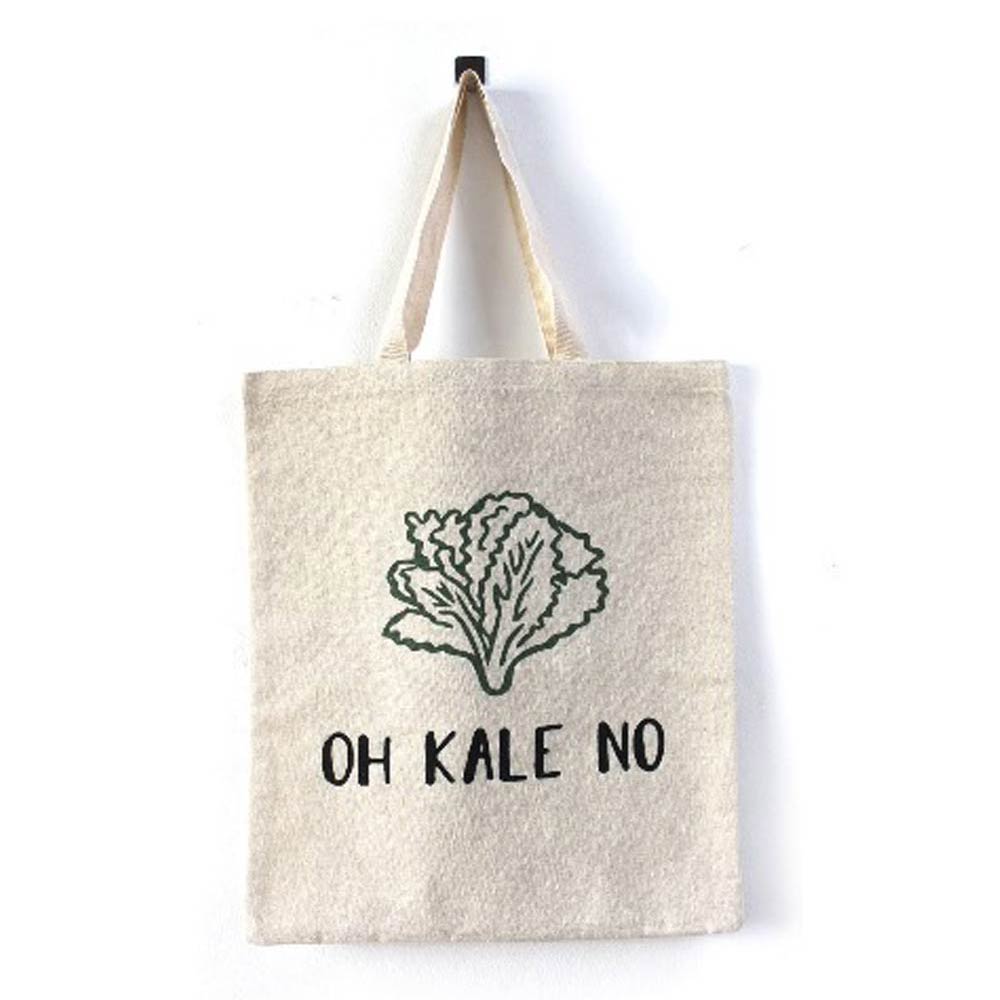 OH KALE NO Shoulder Tote Bag