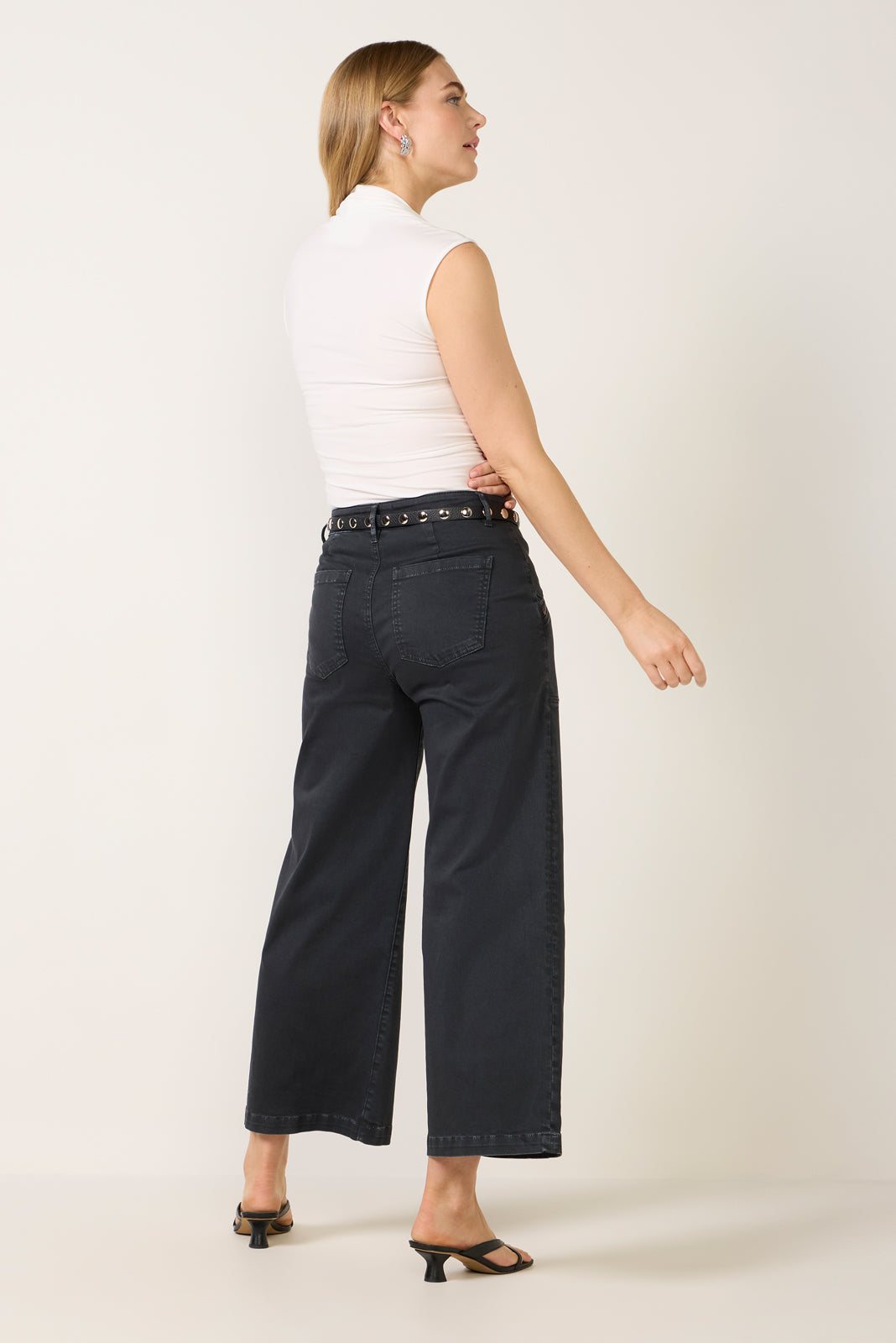 Women's Meg Wide Leg w Zipper Pocket Pants