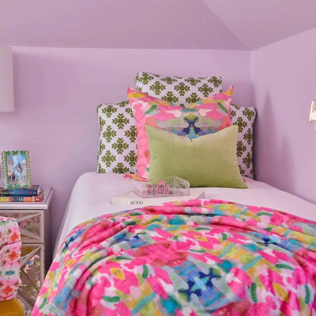 Paradise Fleece Blanket In Pink