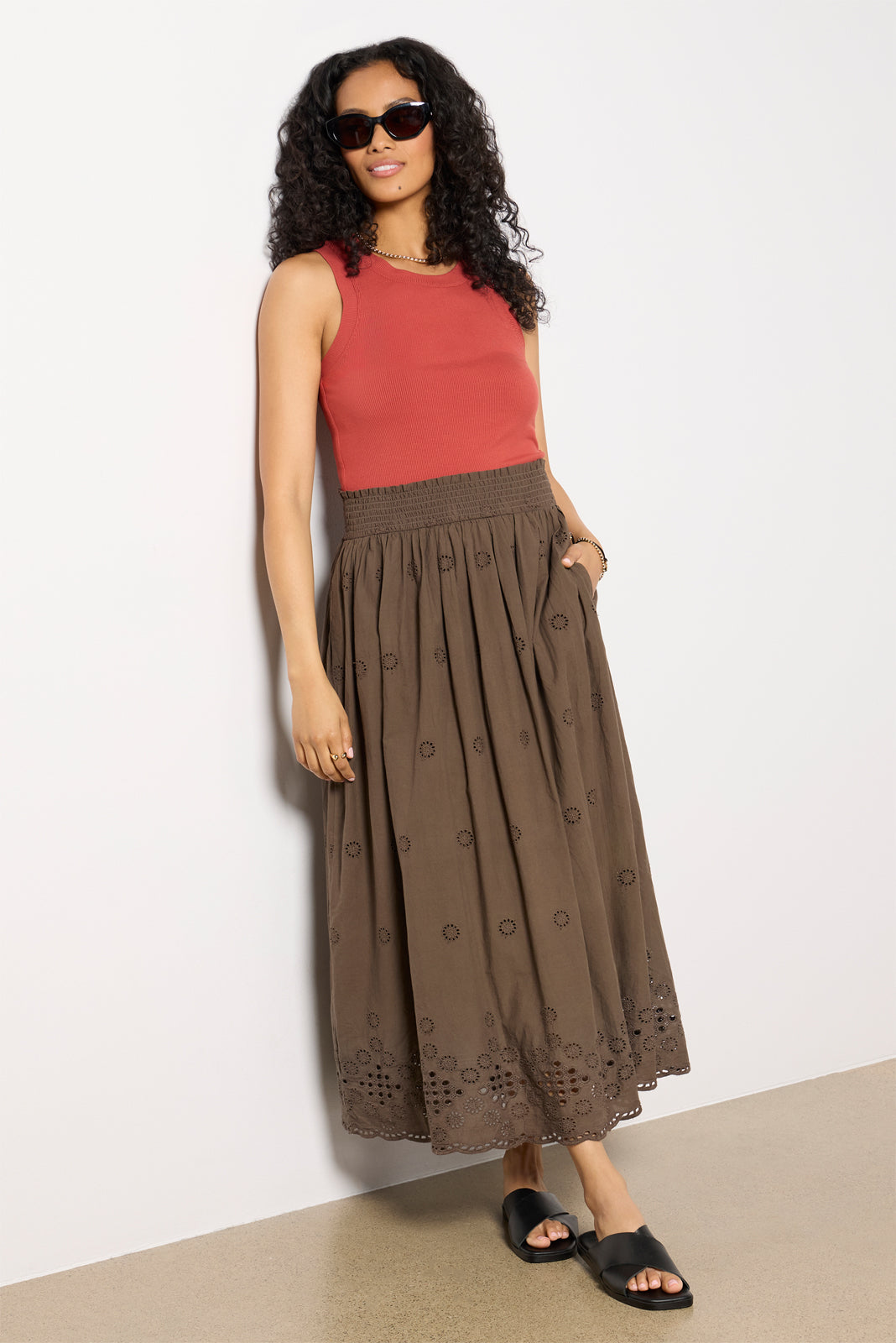 Women's Hayden Midi Skirt