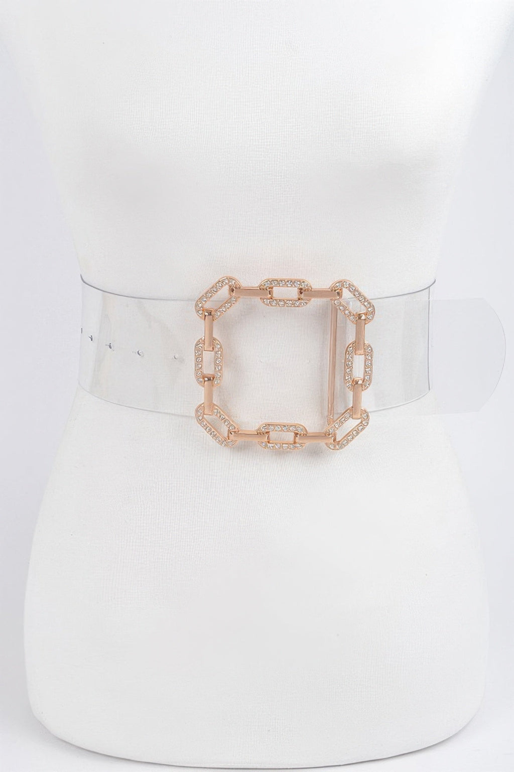 Modern Clear Plus Size Waist Belt