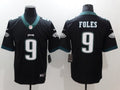 Men's Philadelphia Eagles Nick Foles #9 Black Game Jersey1