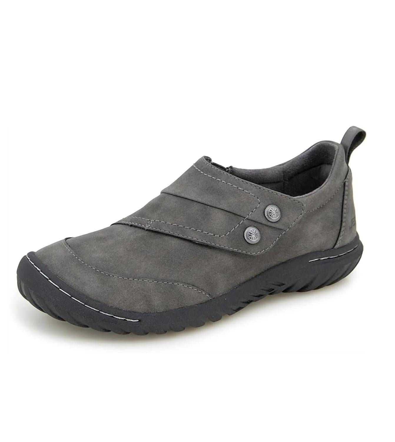 Women's Audrey Mary Jane Flat In Grey