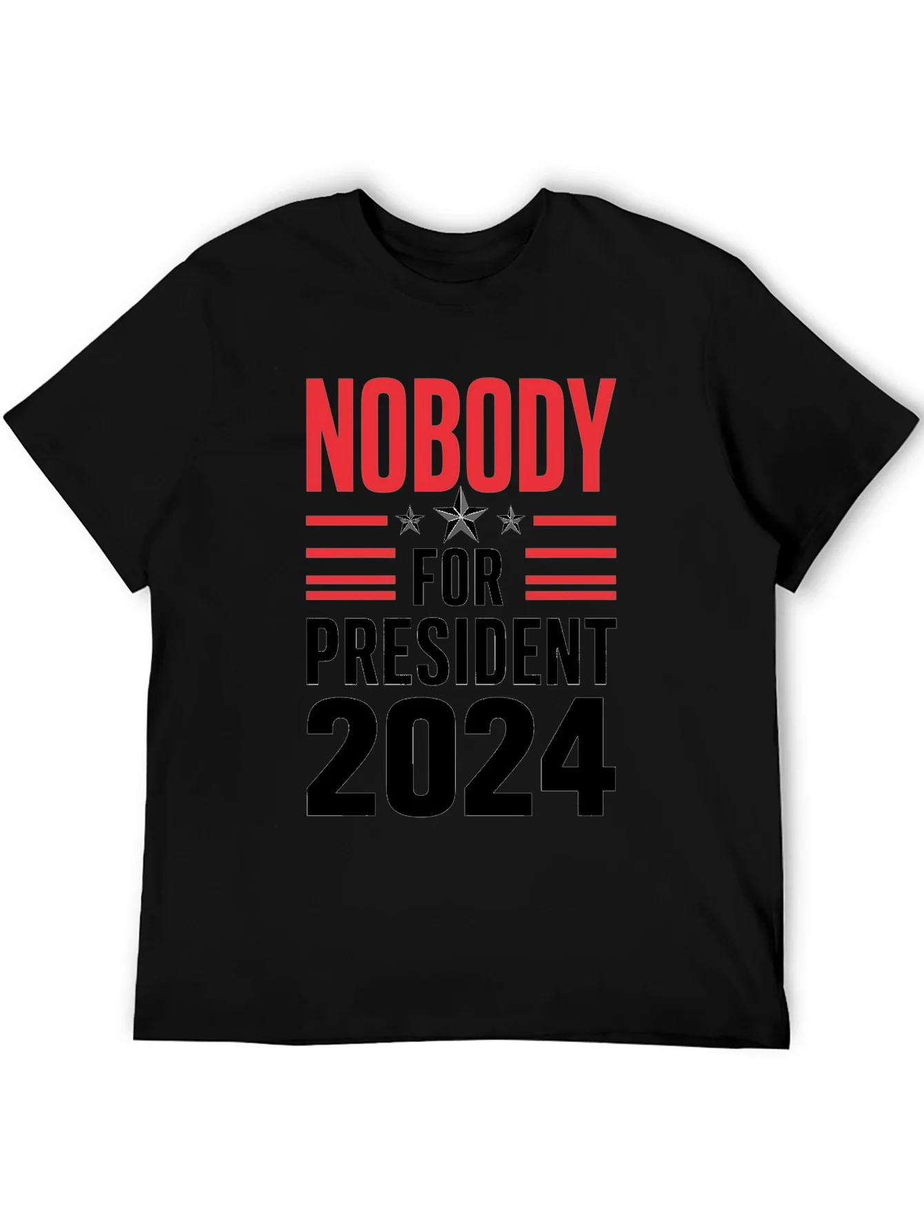 Nobody for President 2024 Graphic Tee