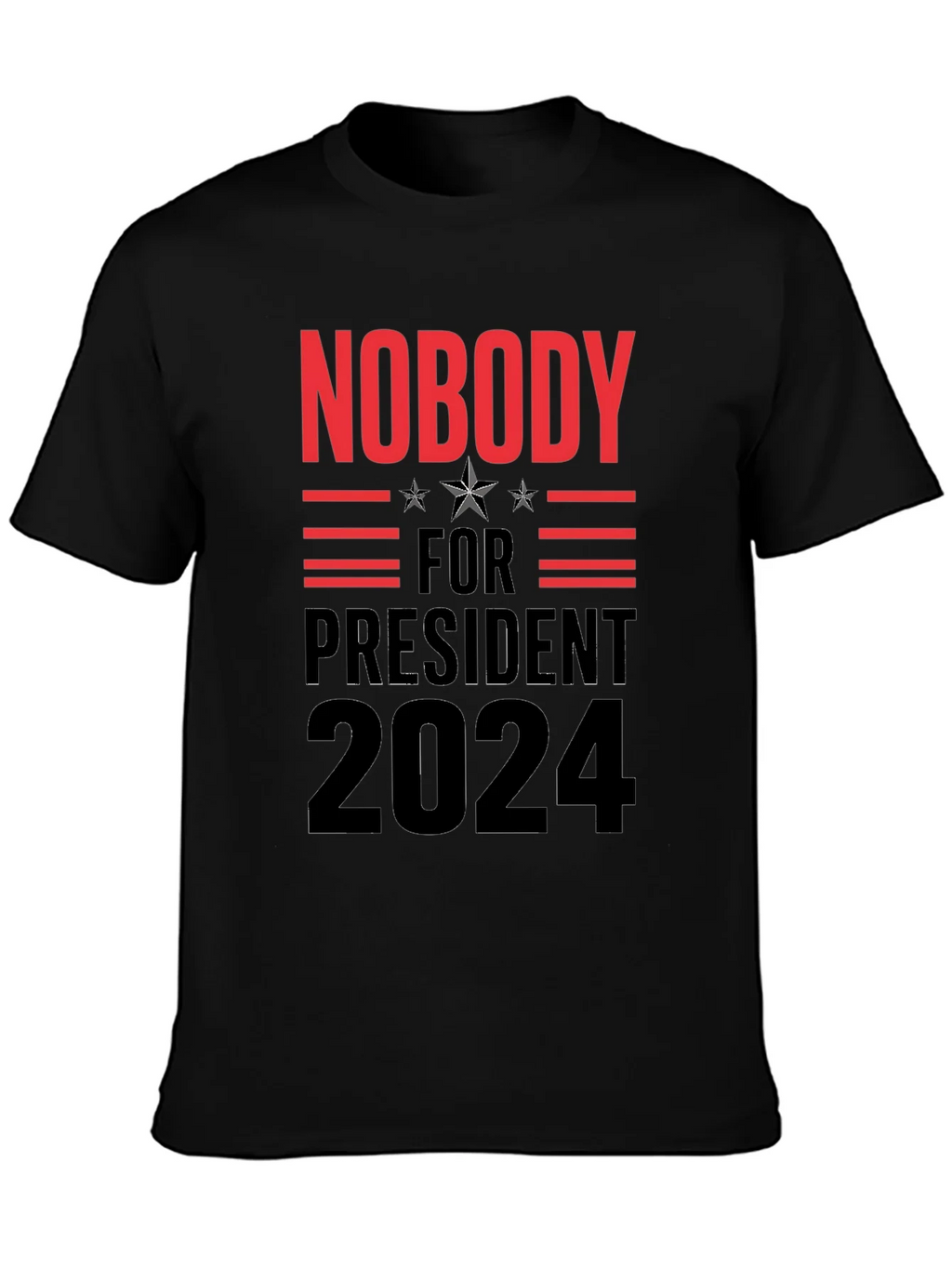 Nobody for President 2024 Graphic Tee