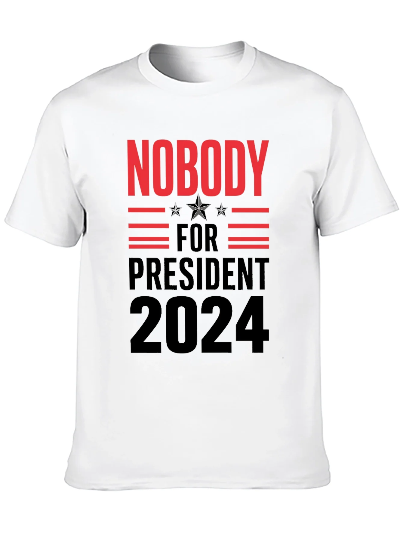 Nobody for President 2024 Graphic Tee