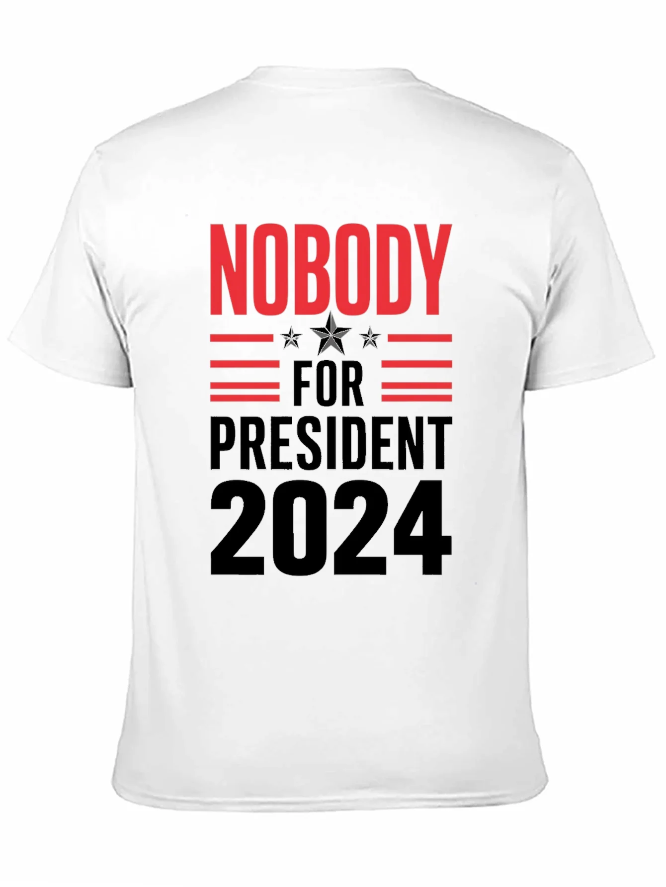 Nobody for President 2024 Graphic Tee