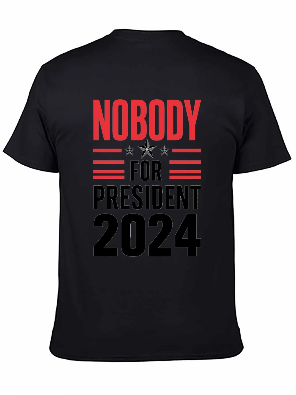 Nobody for President 2024 Graphic Tee