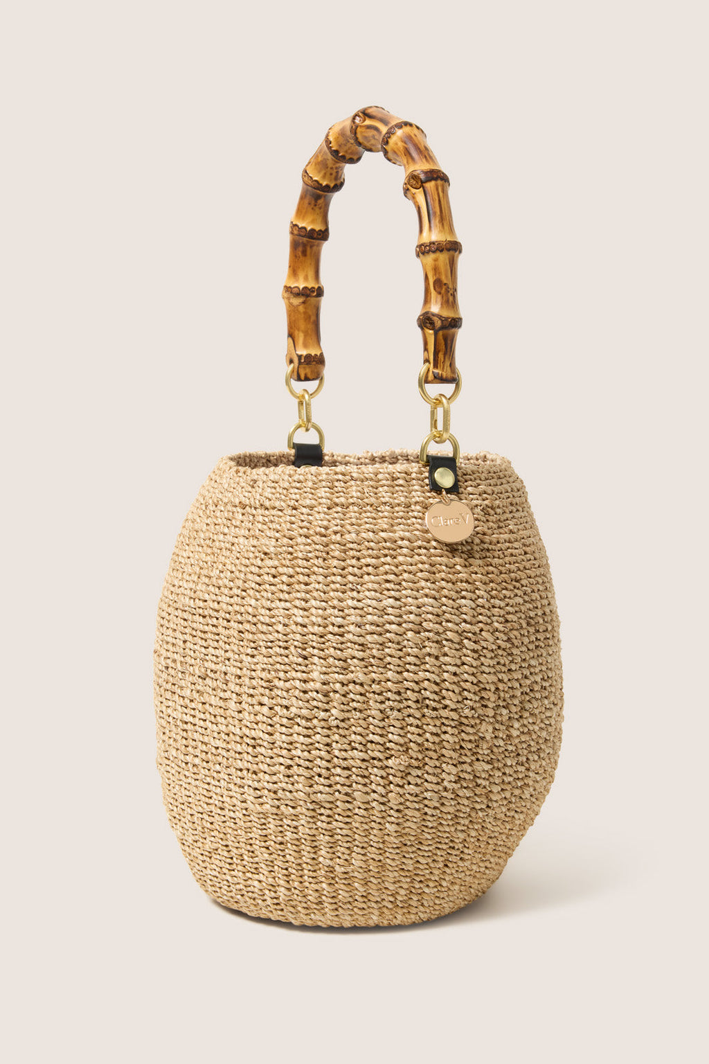 Women's Pot de Miel with Bamboo Top Handle Bag