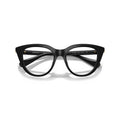 0Sk2052 Bold Cat-Eye Eyeglasses with Gold Accents