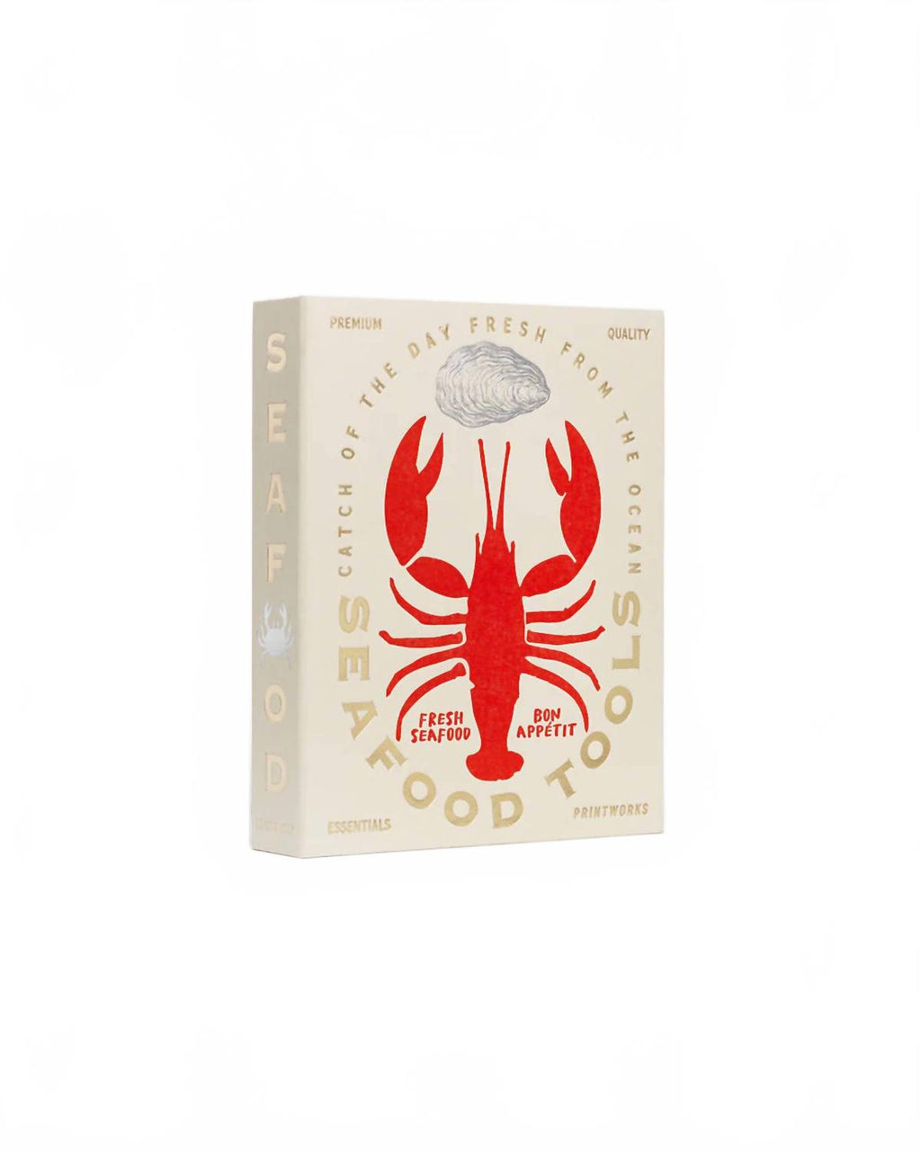 Seafood Essentials Gift Set In Beige