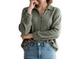 Button Down Shirt In Sage