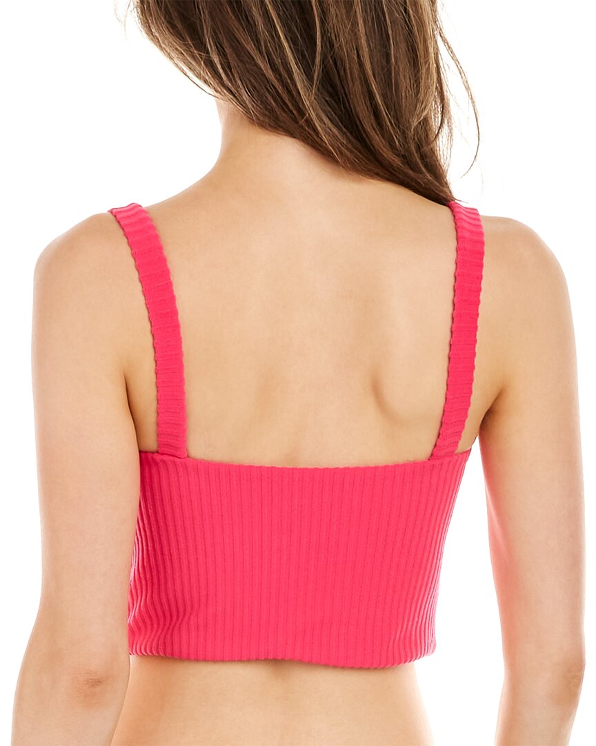 Andie The Snap Top Ribbed Tankini